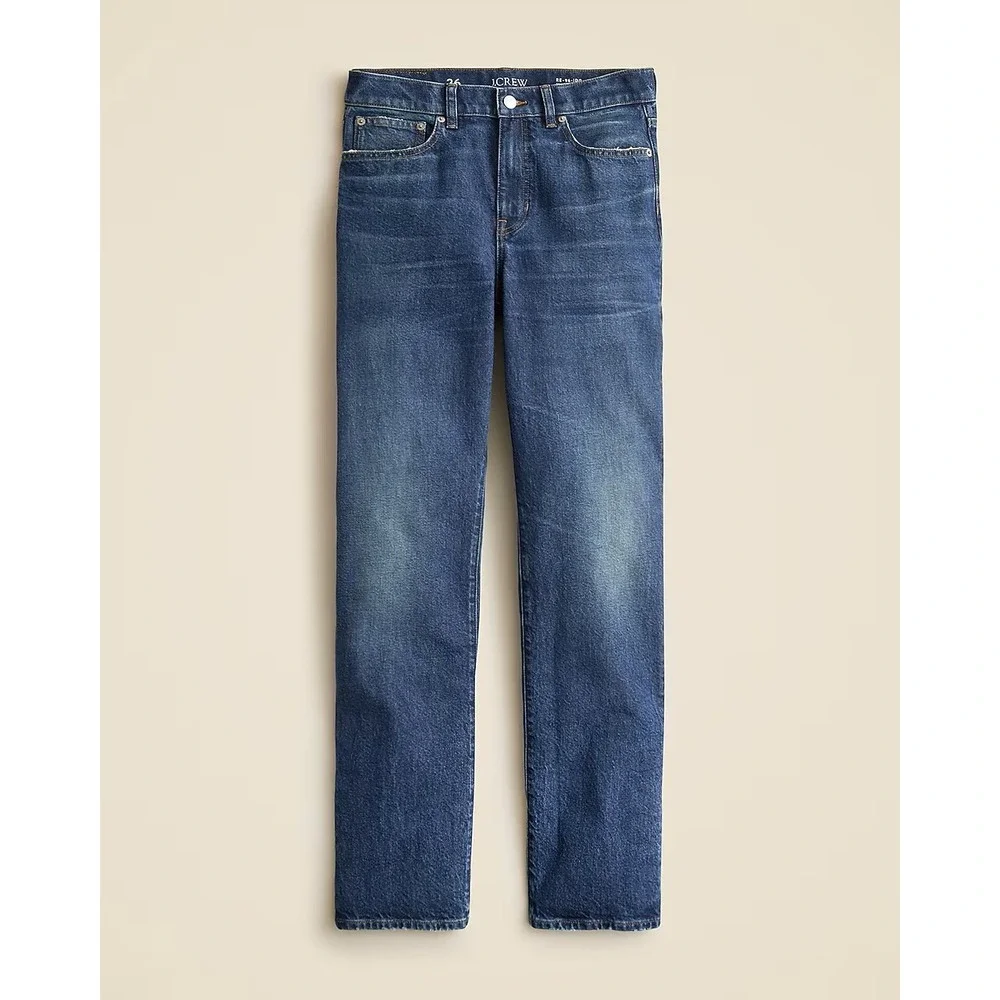 J.Crew '96 Slim Straight Jeans High Rise Indigo Blue‎ Size 28